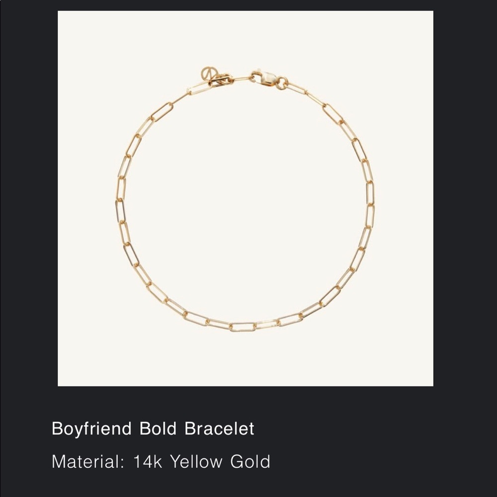 Bracelet Mejuri Chain